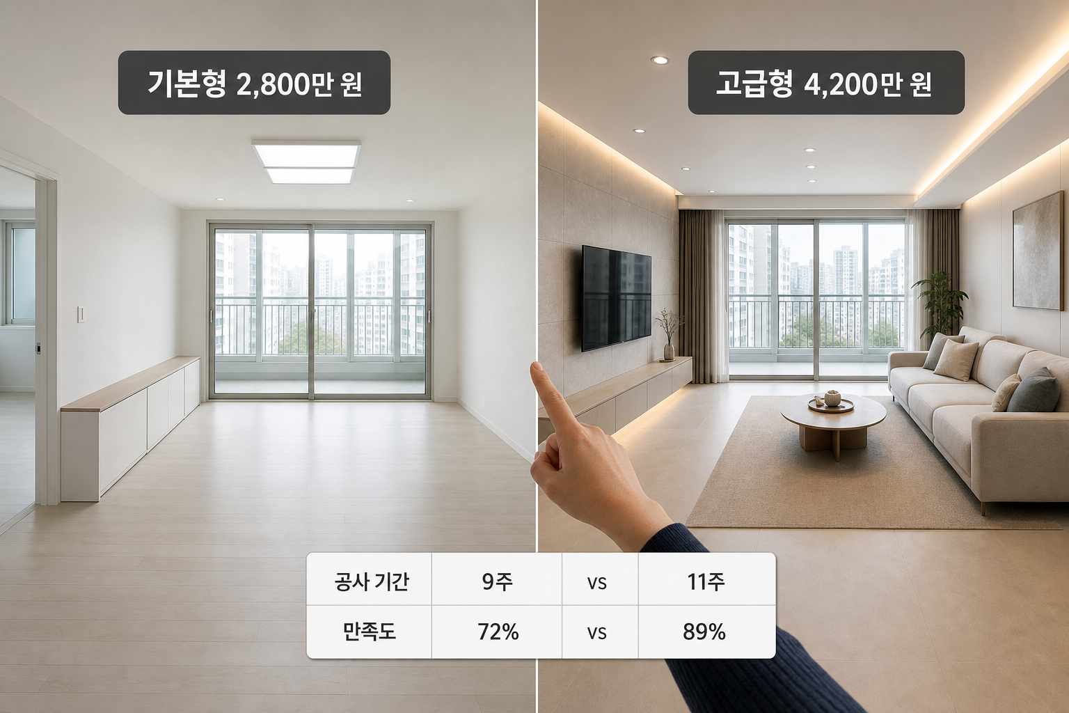 2026년 아파트 리모델링 후기 분석과 실제 비용 비교