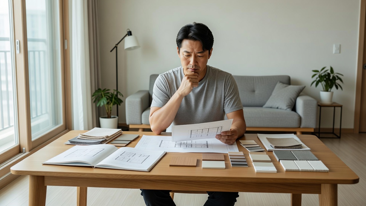 25평 아파트 리모델링 비용 항목을 정리한 목차 안내